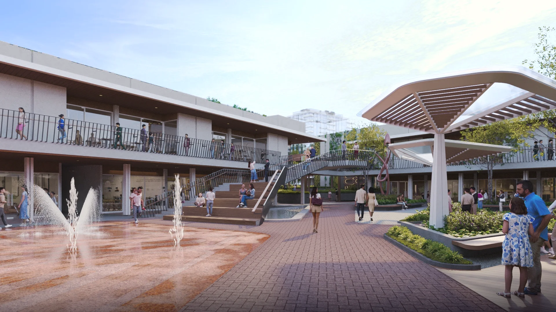 Konsep Open Plaza